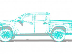 Nissan Frontier 2022 Modelo 3D