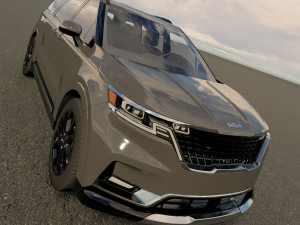 Kia Carnival 2022 Modèle 3D