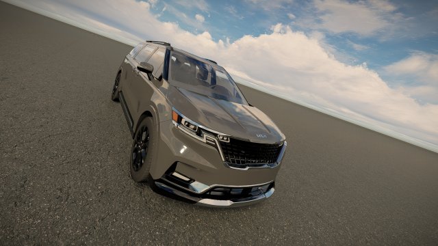 Kia Carnival 2022 Modèle 3D .c4d .max .obj .3ds .fbx .stl .blend 