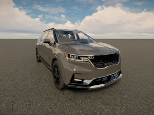 Kia Carnival 2022 Modèle 3D