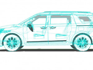 Kia Carnival 2022 Modèle 3D