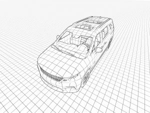 Kia Carnival 2022 3D Model
