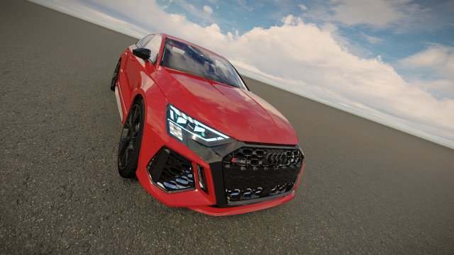 Audi RS3 Sportback 2022 3D 模型 .c4d .max .obj .3ds .fbx .stl .blend 