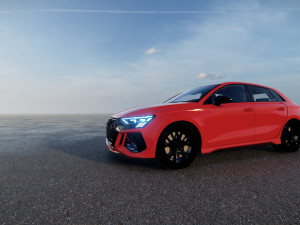Audi RS3 Sportback 2022 3D 模型
