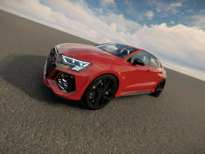 Audi RS3 Sportback 2022 3D 模型