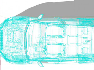Audi RS3 Sportback 2022 3D 模型
