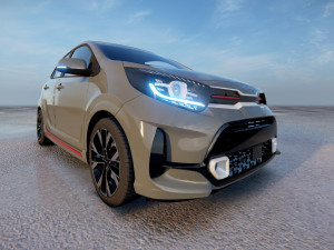 Kia Picanto GT-Line 2021 Model 3D