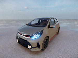 Kia Picanto GT-Line 2021 Model 3D