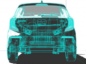 Kia Picanto GT-Line 2021 Model 3D
