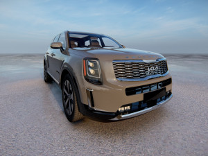 Kia Telluride 2022 3D Model