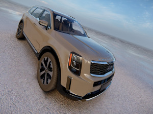 Kia Telluride 2022 Model 3D