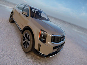 Kia Telluride 2022 3D Model