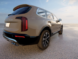 Kia Telluride 2022 Model 3D