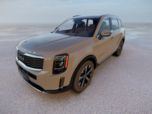 Kia Telluride 2022 Model 3D