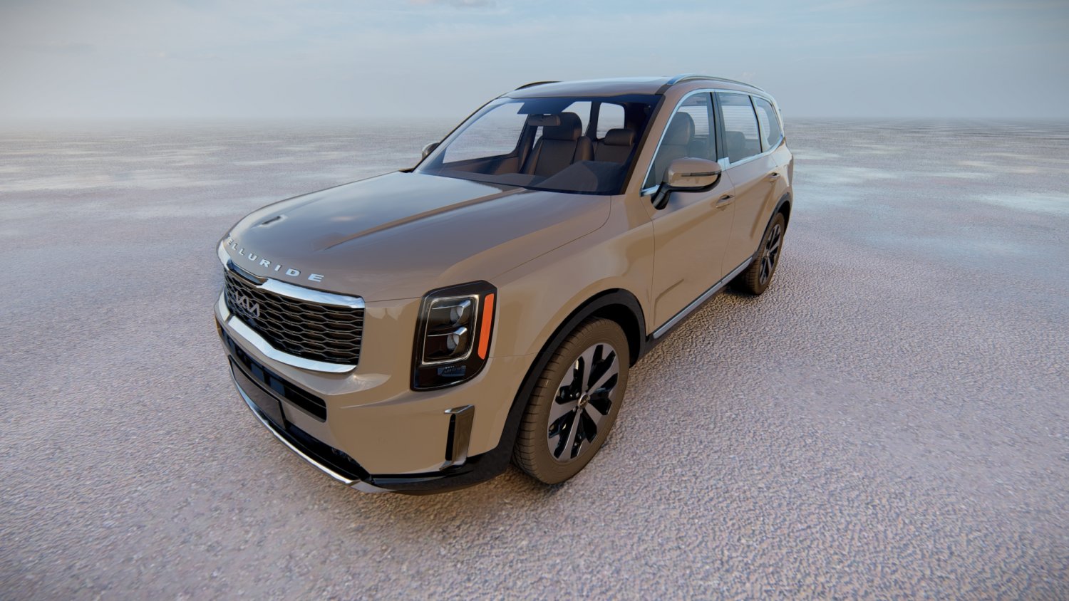 Kia Telluride Glacier White