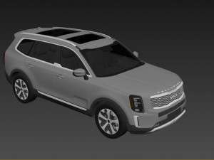 Kia Telluride 2022 Model 3D
