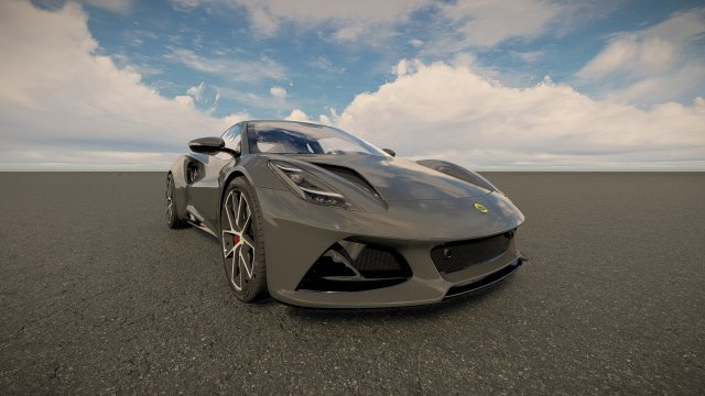 Lotus Emira 2023 Model 3D .c4d .max .obj .3ds .fbx .stl .blend 