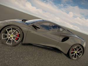 Lotus Emira 2023 Model 3D
