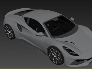 Lotus Emira 2023 Model 3D