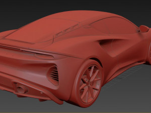 Lotus Emira 2023 Model 3D