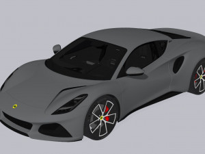 Lotus Emira 2023 Model 3D