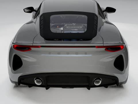 Lotus Emira 2023 Model 3D