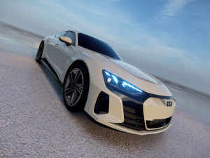 Audi RS e-tron GT 2022 Modelo 3D