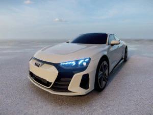 Audi RS e-tron GT 2022 3D Model
