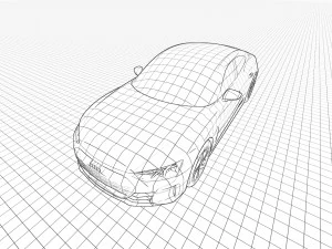 Audi RS e-tron GT 2022 3D Model
