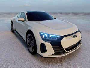 Audi RS e-tron GT 2022 3D Model