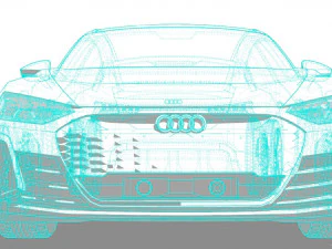 Audi RS e-tron GT 2022 3D Model