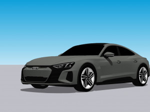 Audi RS e-tron GT 2022 Modelo 3D