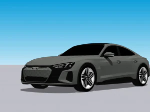 Audi RS e-tron GT 2022 3D Model