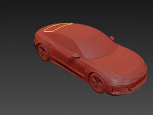 Audi RS e-tron GT 2022 3D Model