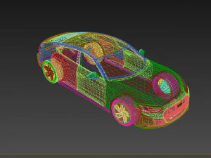 Audi RS e-tron GT 2022 3D Model