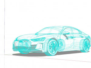Audi RS e-tron GT 2022 3D Model