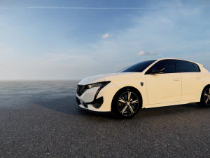 Peugeot 308 R Hybrid 2022 3D Model