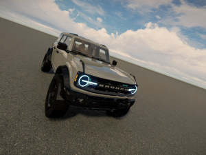 FBronco 2021 3D 模型