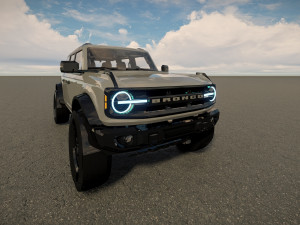 FBronco 2021 3D 模型