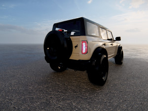 FBronco 2021 3D 模型