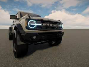 FBronco 2021 3D 模型