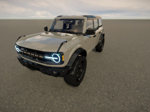 FBronco 2021 3D 模型