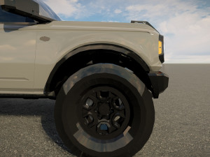 FBronco 2021 3D 模型