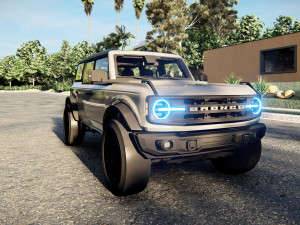 FBronco 2021 3D 模型
