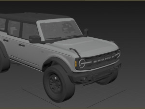 FBronco 2021 3D 模型