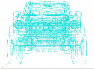 FBronco 2021 3D 模型