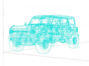 FBronco 2021 3D Model