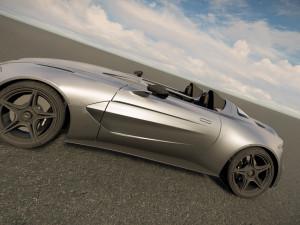 Aston Martin V12 Speedster 2022 Modelo 3D