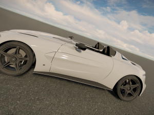 Aston Martin V12 Speedster 2022 Modelo 3D