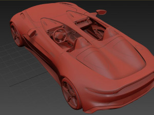 Aston Martin V12 Speedster 2022 Modelo 3D